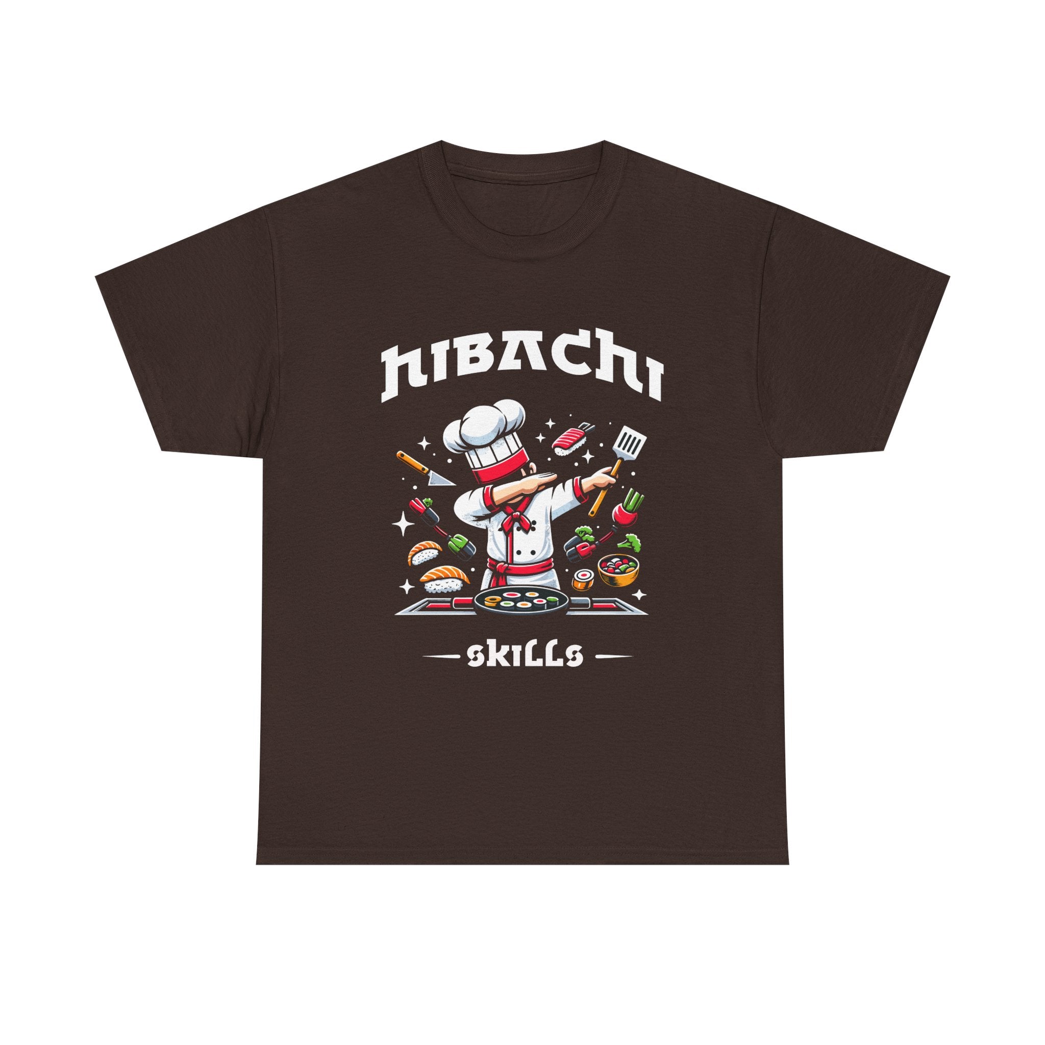 Hibachi Chef Costume T-Shirt – Perfect Gift for Connoisseurs of Japanese Food