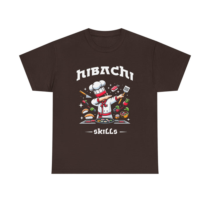 Hibachi Chef Costume T-Shirt – Perfect Gift for Connoisseurs of Japanese Food